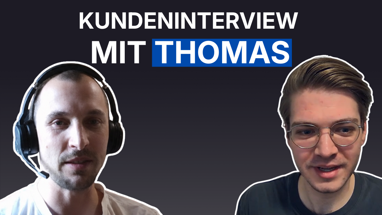 Kundeninterview mit Thomas über die Google Ads Zusammenarbeit