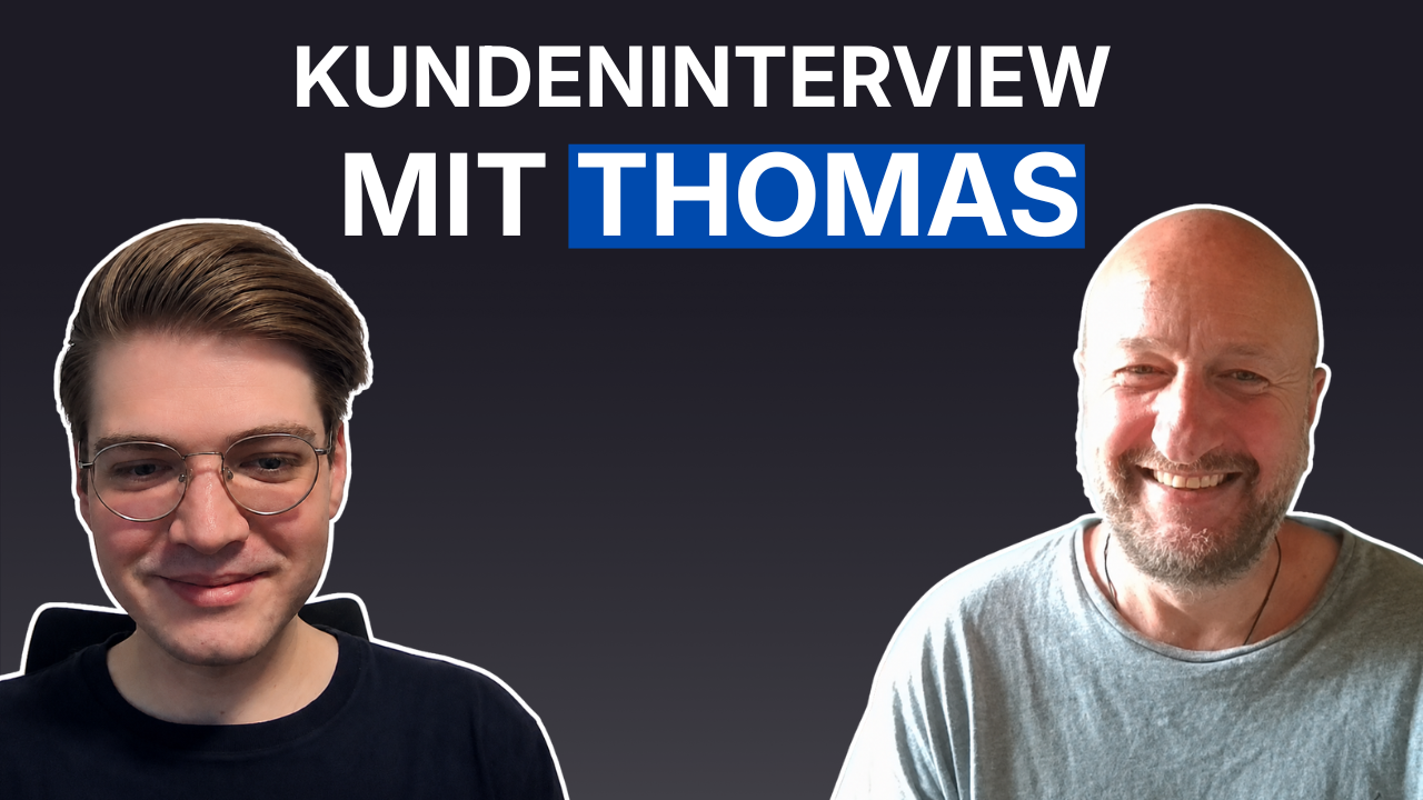 Kundeninterview mit Thomas über die Google Ads Zusammenarbeit